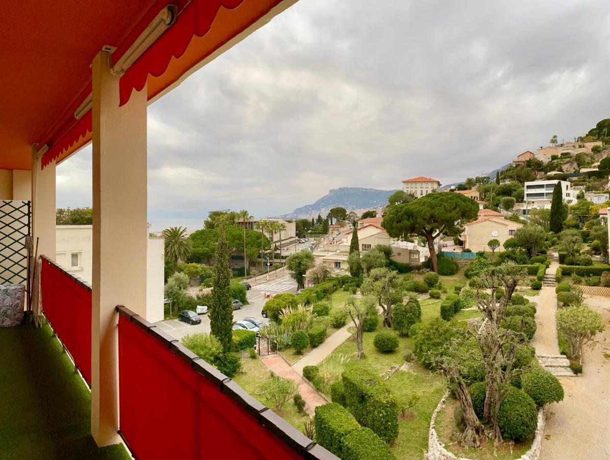 Charmant 2 Pieces Vue Sur Mer Et Monte-Carlo A Roquebrune Cap Martin Ngoại thất bức ảnh