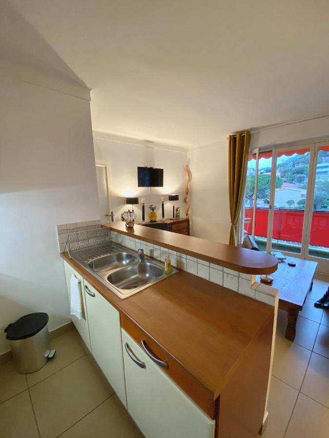 Charmant 2 Pieces Vue Sur Mer Et Monte-Carlo A Roquebrune Cap Martin Ngoại thất bức ảnh