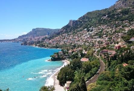Charmant 2 Pieces Vue Sur Mer Et Monte-Carlo A Roquebrune Cap Martin Ngoại thất bức ảnh