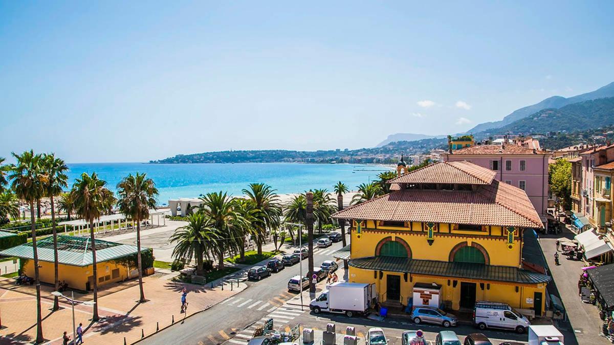 Charmant 2 Pieces Vue Sur Mer Et Monte-Carlo A Roquebrune Cap Martin Ngoại thất bức ảnh