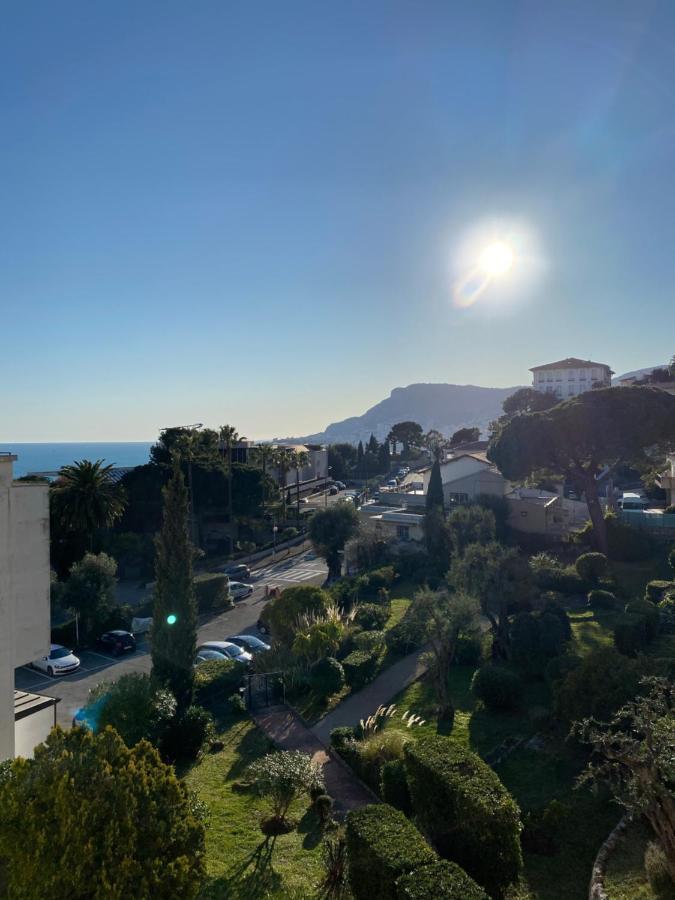 Charmant 2 Pieces Vue Sur Mer Et Monte-Carlo A Roquebrune Cap Martin Ngoại thất bức ảnh