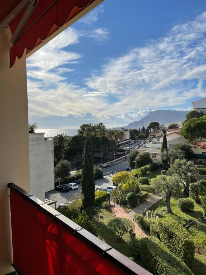 Charmant 2 Pieces Vue Sur Mer Et Monte-Carlo A Roquebrune Cap Martin Ngoại thất bức ảnh