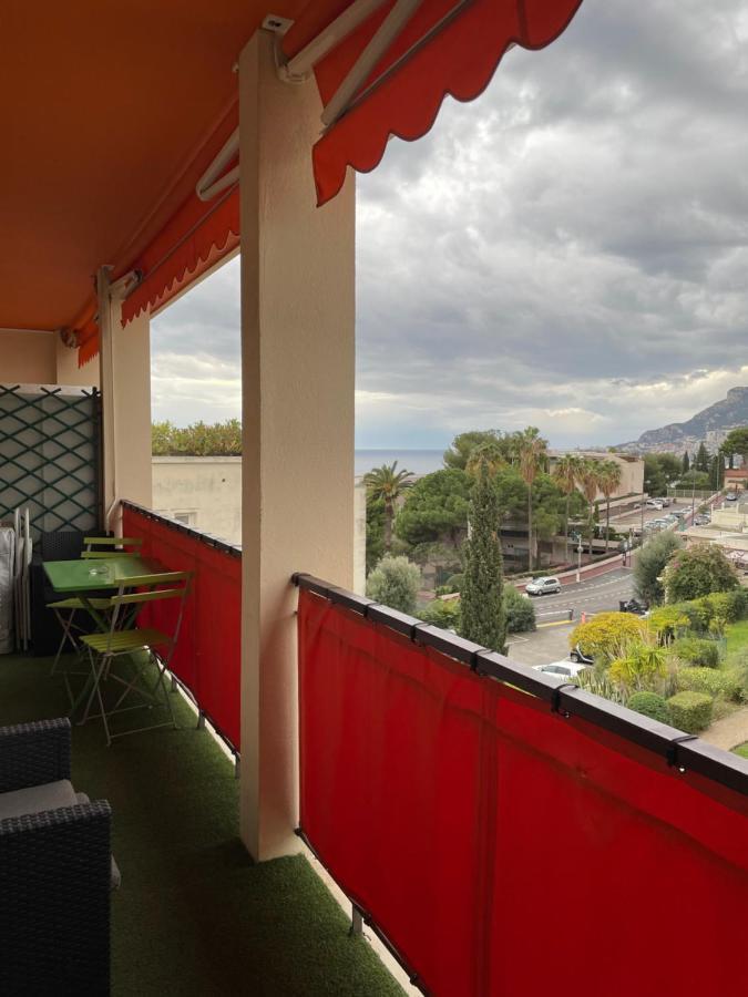 Charmant 2 Pieces Vue Sur Mer Et Monte-Carlo A Roquebrune Cap Martin Ngoại thất bức ảnh